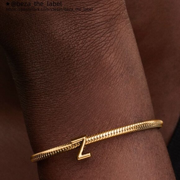 Pandora Letter Z Alphabet Mini Charm|Pendant - Picture 2 of 2